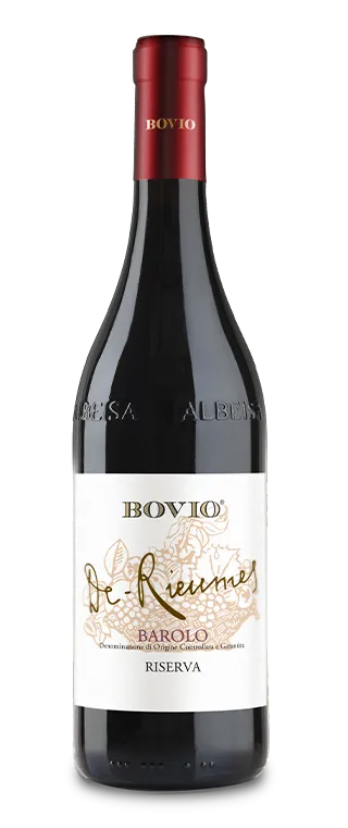 Fles Bovio – Barolo DOCG Riserva De-Rieumes